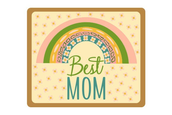 Best Mom Sticker for Crafts & Mother S Day Branding