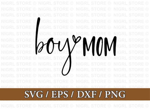Boy Mom SVG Bundle: Graphics for T-Shirt Designs