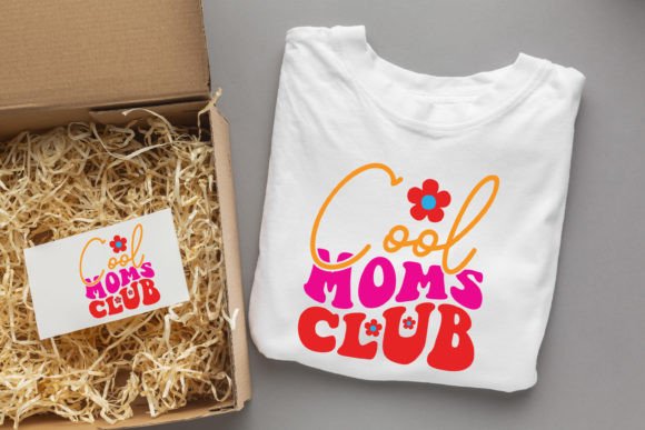 Cool Moms Club SVG: Graphics for T-Shirt Designs