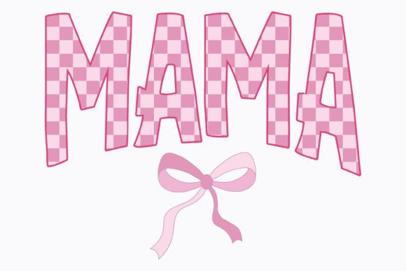 Coquette Mama Girly Mom Svg Png Pink for Crafts Graphics