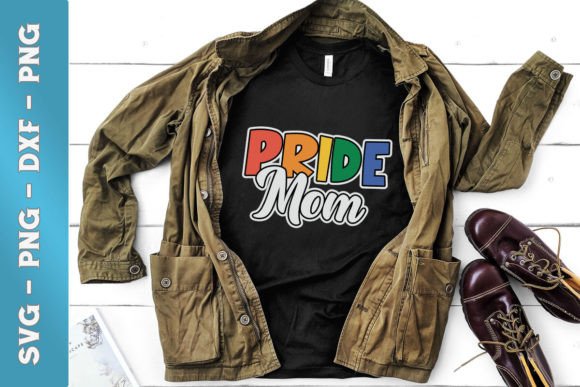 Gay Pride Mom SVG: Graphics for Crafts & Brands