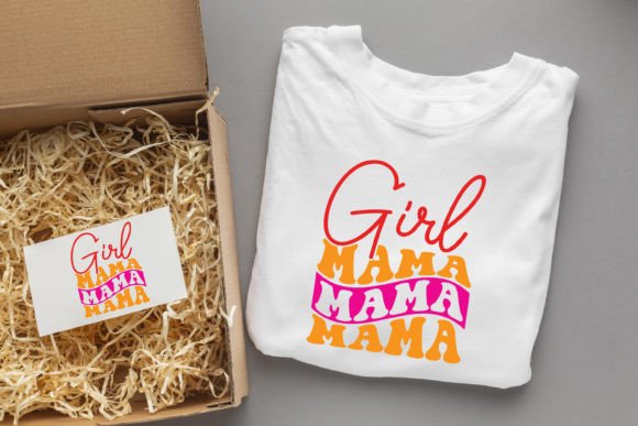 Girl Mama SVG: Graphics for T-Shirt Designs