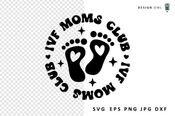 IVF Mom SVG: Premium Graphics for Crafts & Blogs