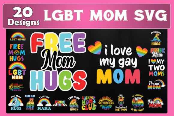 LGBT Mom SVG Bundle: A Designer's Review for Real Projects