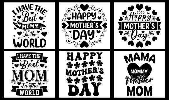 Mom SVG Bundle 17: Graphics for T-Shirt Designs