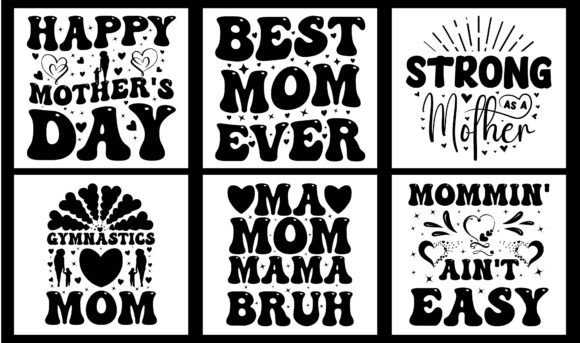 Mom SVG Bundle 5: Premium Graphics for T-Shirt Designs