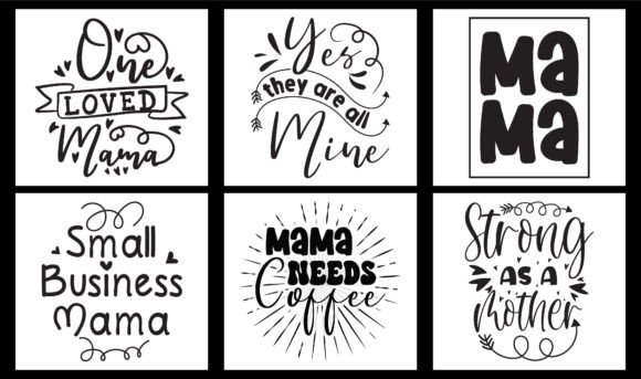 Mom SVG Bundle 8: Premium Graphics for T-Shirt Designs
