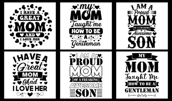 Mom SVG Bundle: Fresh Graphics for T-Shirt Designs