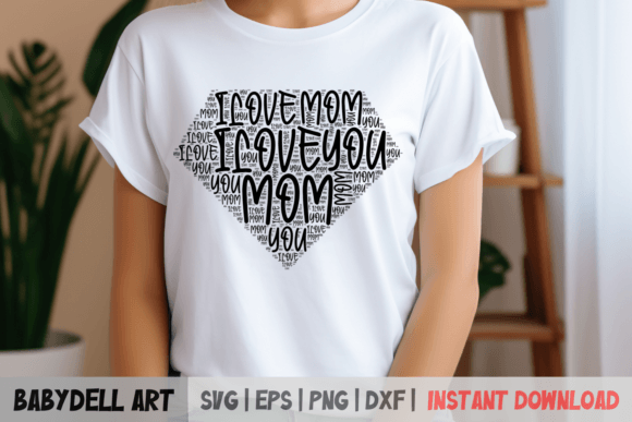 Mom SVG File: Fresh Graphics for Crafts