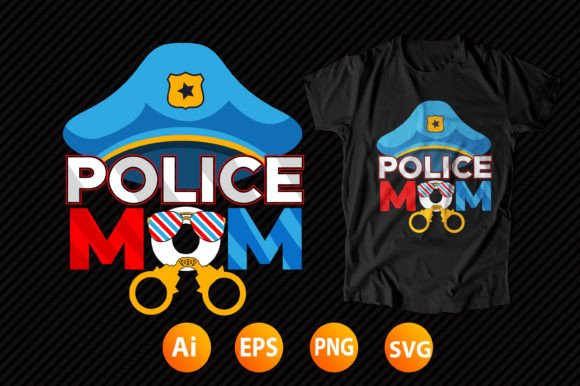 Police T-shirt Design 22: Graphics for T-Shirt Designs