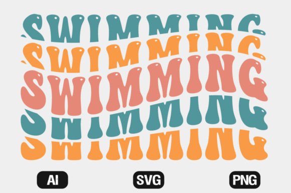 Swimming Wavy T-shirt Designs: Mom Graphics Review